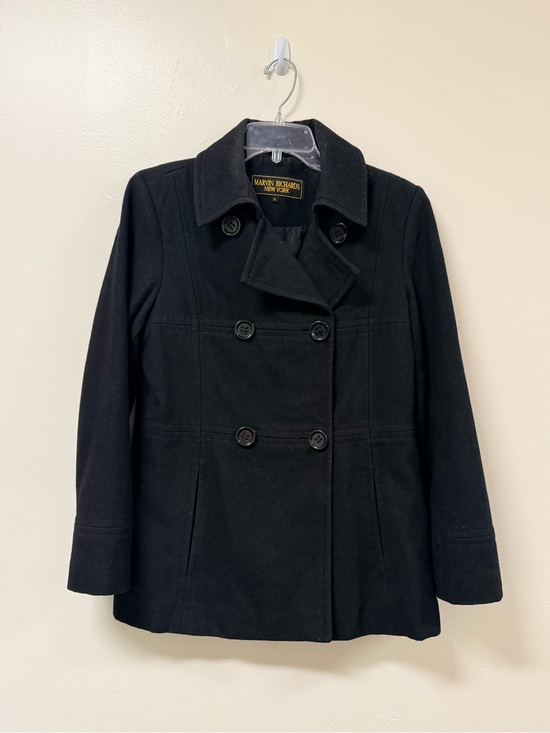 Marvin Richards Jackets & Blazers - Marvin Richards Women's Black Pea Coat